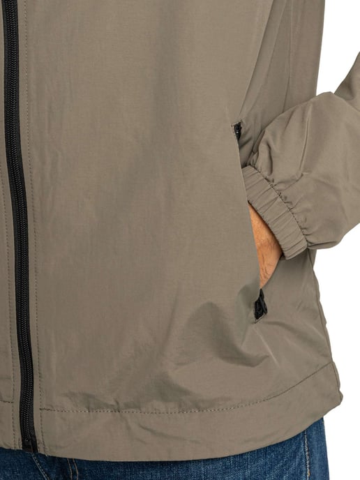 Lyle & Scott Chaqueta Con Capucha Y Cremallera En Contraste, Gris - Image 4