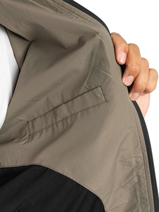Lyle & Scott Chaqueta Con Capucha Y Cremallera En Contraste, Gris - Image 6