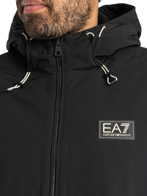 EA7 Chaqueta Con Logo, Negro - Image 5