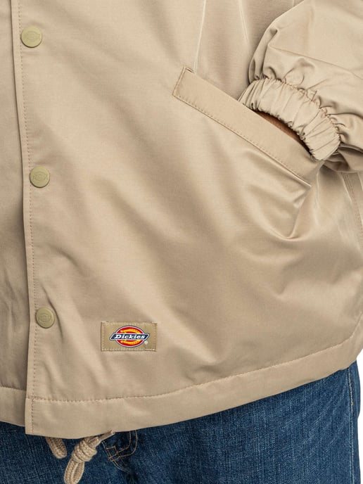 Dickies Chaqueta De Entrenador Parks, Beige - Image 4