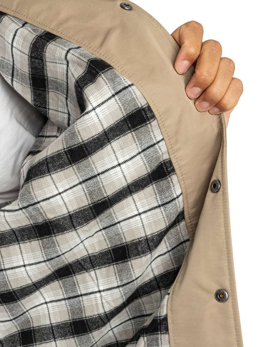 Dickies Chaqueta De Entrenador Parks, Beige - Image 6
