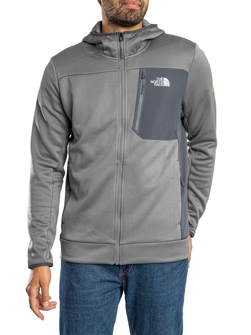 The North Face Chaqueta Con Capucha Y Logo, Gris - Image 2