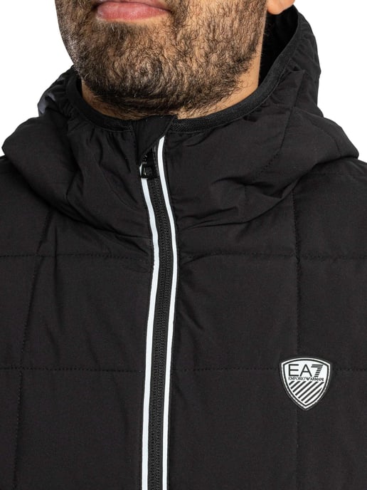 EA7 Chaqueta Train Premium, Negro - Image 5