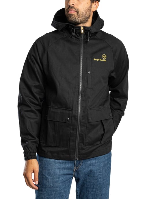 Sergio Tacchini Chaqueta Con Capucha Mancini, Negro - Image 2