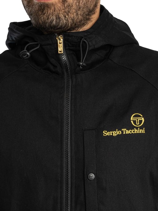 Sergio Tacchini Chaqueta Con Capucha Mancini, Negro - Image 5