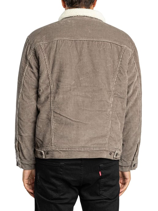 Levi's Chaqueta Sherpa De Corte Relajado, Gris - Image 3