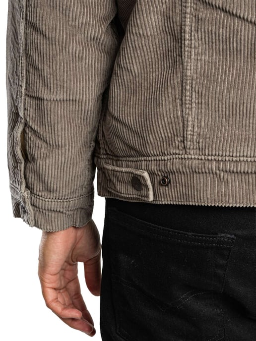 Levi's Chaqueta Sherpa De Corte Relajado, Gris - Image 6