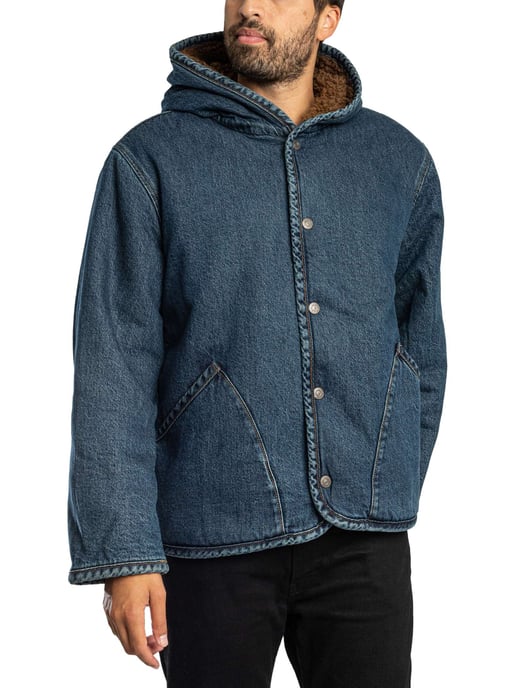 Levi's Chaqueta Sherpa Con Capucha Deck, Azul - Image 2