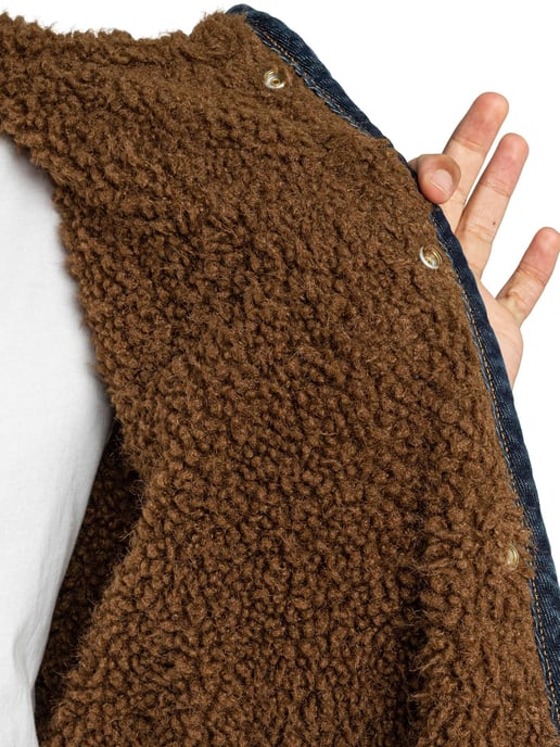 Levi's Chaqueta Sherpa Con Capucha Deck, Azul - Image 6