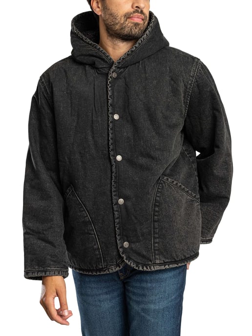 Levi's Chaqueta Sherpa Con Capucha Deck, Negro - Image 2