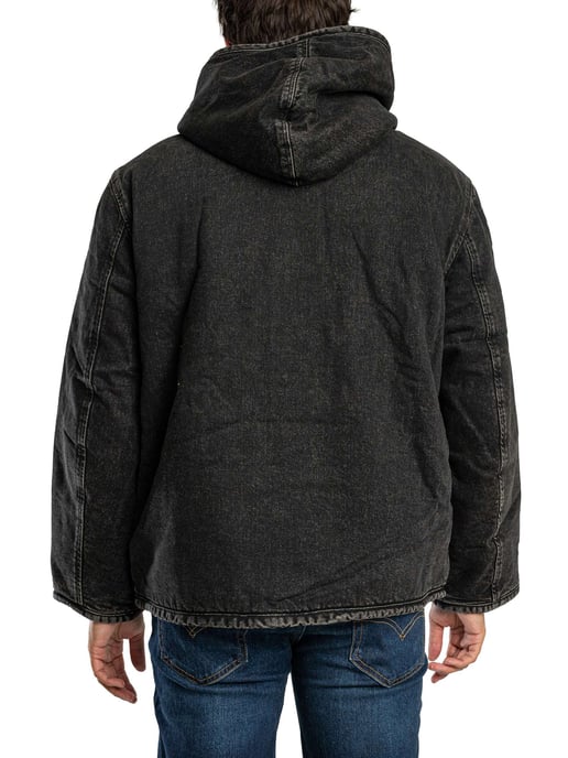 Levi's Chaqueta Sherpa Con Capucha Deck, Negro - Image 3
