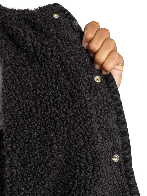 Levi's Chaqueta Sherpa Con Capucha Deck, Negro - Image 6