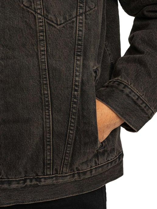 Levi's Chaqueta Sherpa De Corte Relajado, Negro - Image 4