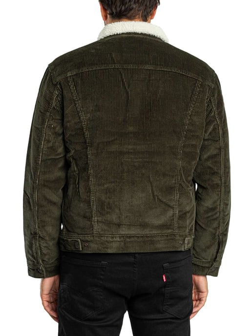 Levi's Chaqueta Tipo Camionero De Pana Sherpa Tipo 3, Marrón - Image 3