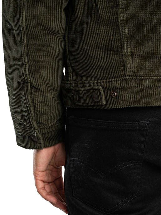 Levi's Chaqueta Tipo Camionero De Pana Sherpa Tipo 3, Marrón - Image 4
