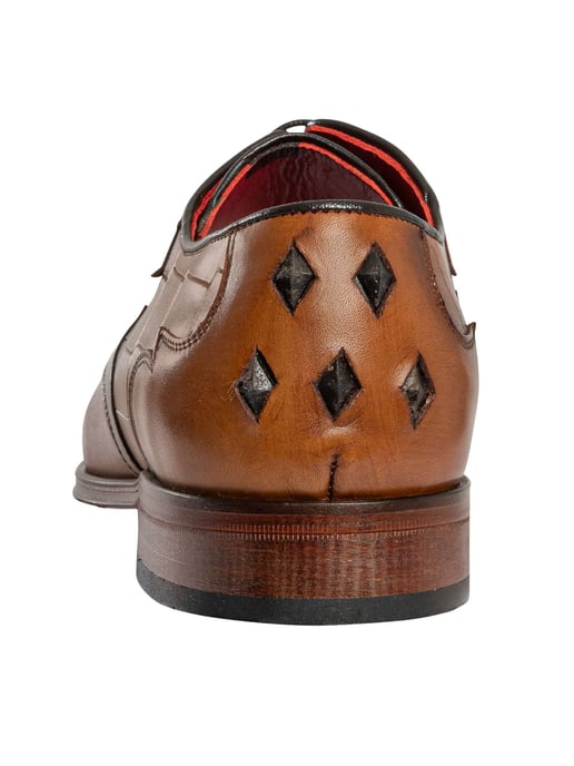 Jeffery West Zapatos Derby De Piel De Cocodrilo L, Marrón - Image 6
