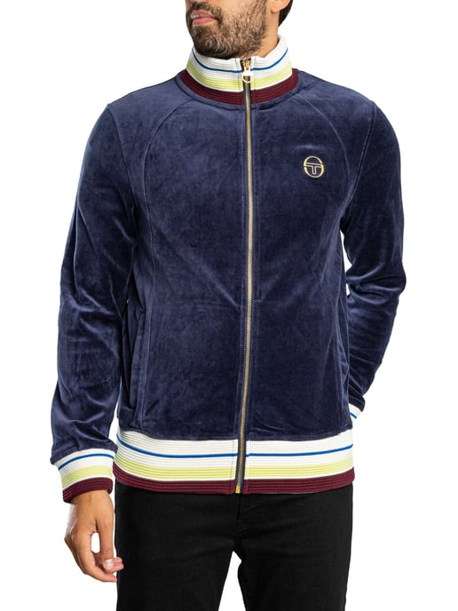 Sergio Tacchini Chaqueta Deportiva De Terciopelo Sartori, Azul - Image 2