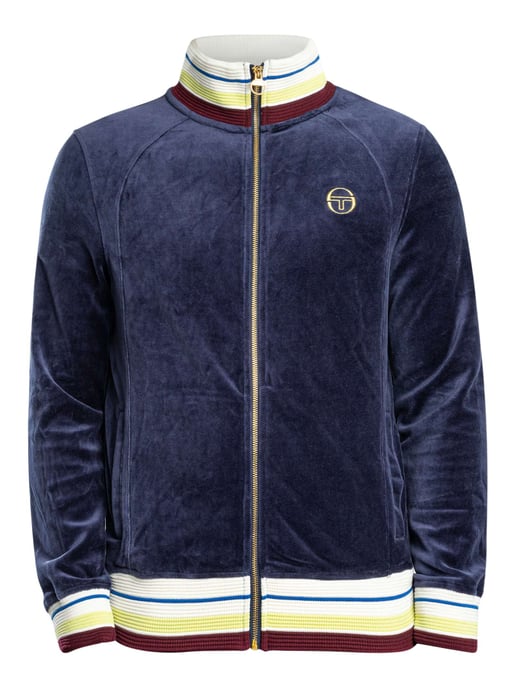 Sergio Tacchini Chaqueta Deportiva De Terciopelo Sartori, Azul - Image 6