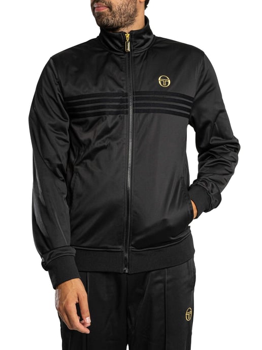 Sergio Tacchini Nueva Chaqueta De Chándal Varena, Negro - Image 2