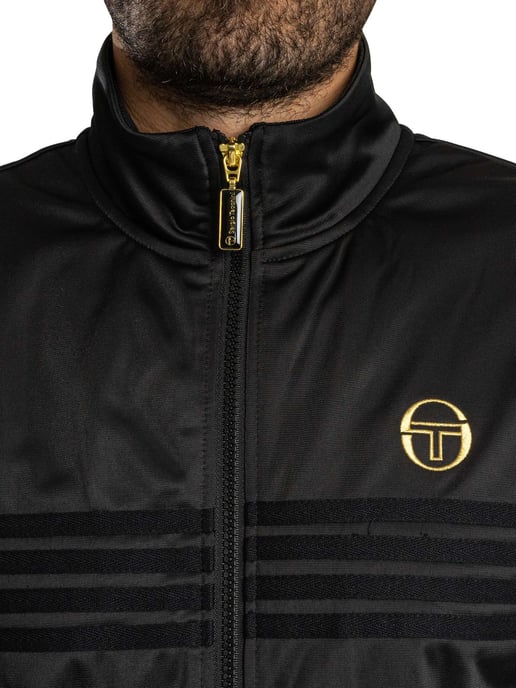 Sergio Tacchini Nueva Chaqueta De Chándal Varena, Negro - Image 5