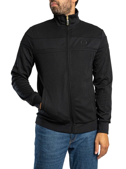 Sergio Tacchini Chamarra Deportiva Damarindo, Negro - Image 1