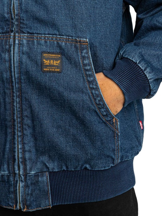 Levi's Chaqueta Vaquera Con Capucha Potrero, Azul - Image 4