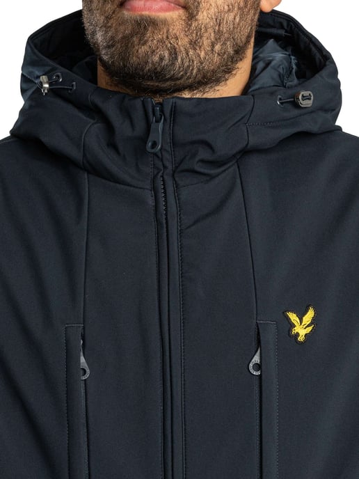 Lyle & Scott Chaqueta Softshell Acolchada, Azul - Image 5