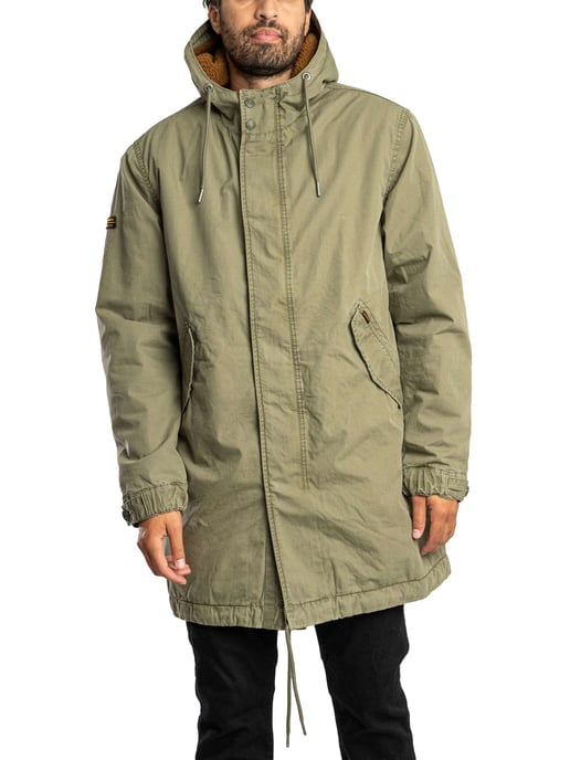 Superdry Chaqueta Parka Militar, Verde - Image 2