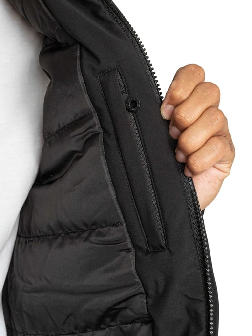 Lyle & Scott Chaqueta Softshell Acolchada, Negro - Image 6