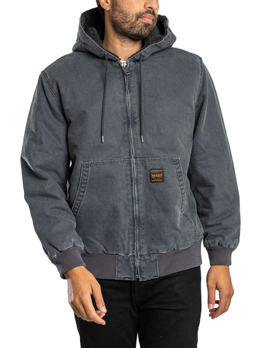 Levi's Chaqueta Vaquera Con Capucha Potrero, Gris - Image 2