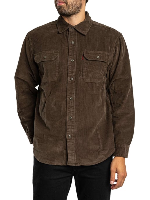Levi's Camisa Clásica De Trabajador, Marrón - Image 2