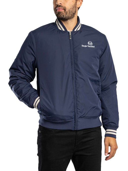 Sergio Tacchini Chaqueta Bomber De La Corte, Azul - Image 2