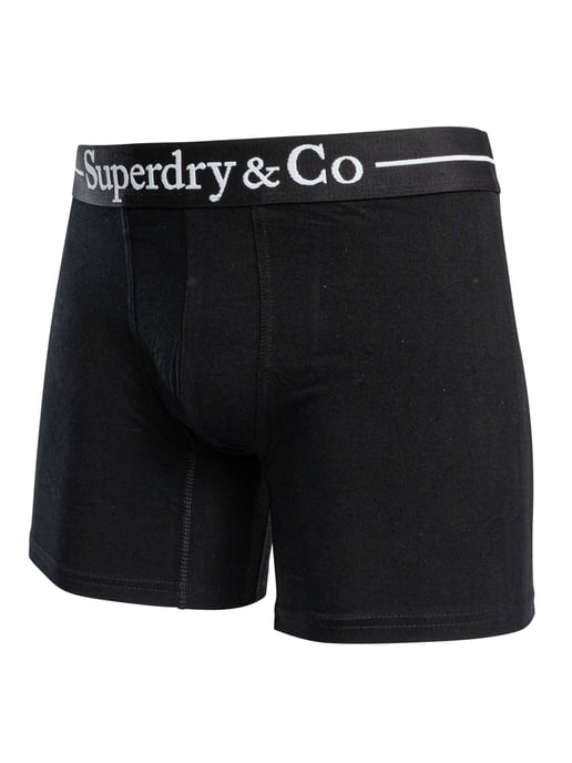 Superdry Pack De 3 Calzoncillos Boxer, Negro - Image 3