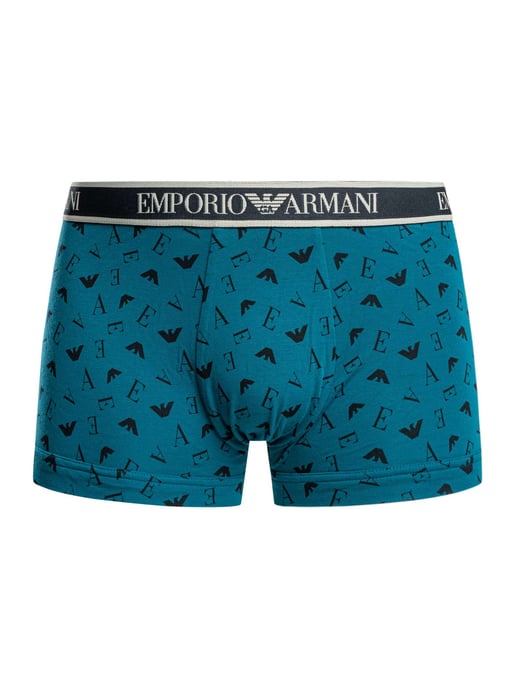 Emporio Armani 3 Pack Trunks, Azul - Image 5
