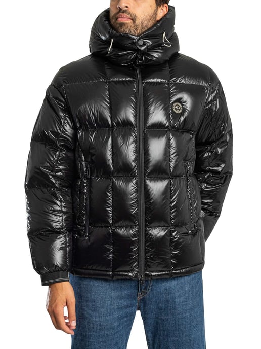 Armani Exchange Chaqueta Acolchada Con Insignia, Negro - Image 2