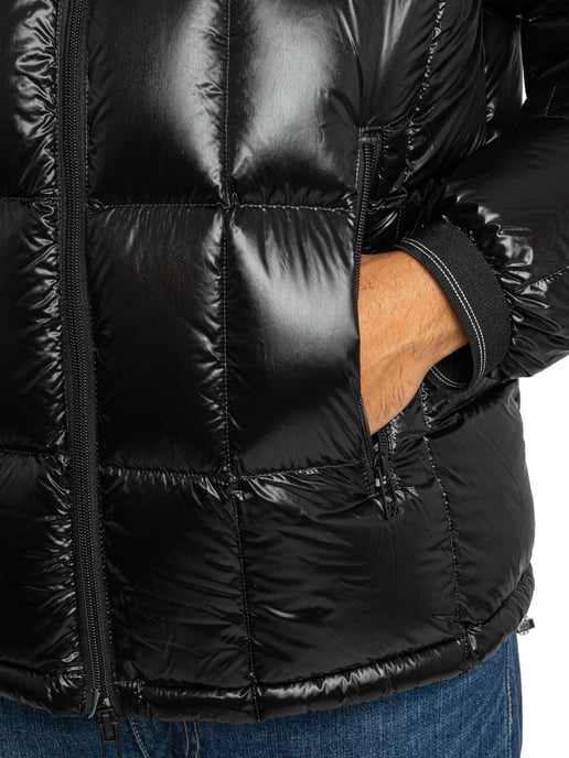 Armani Exchange Chaqueta Acolchada Con Insignia, Negro - Image 4