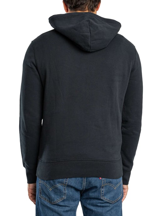Superdry Sudadera Con Capucha Clásica Del Logotipo De La Vendimia, Azul - Image 3
