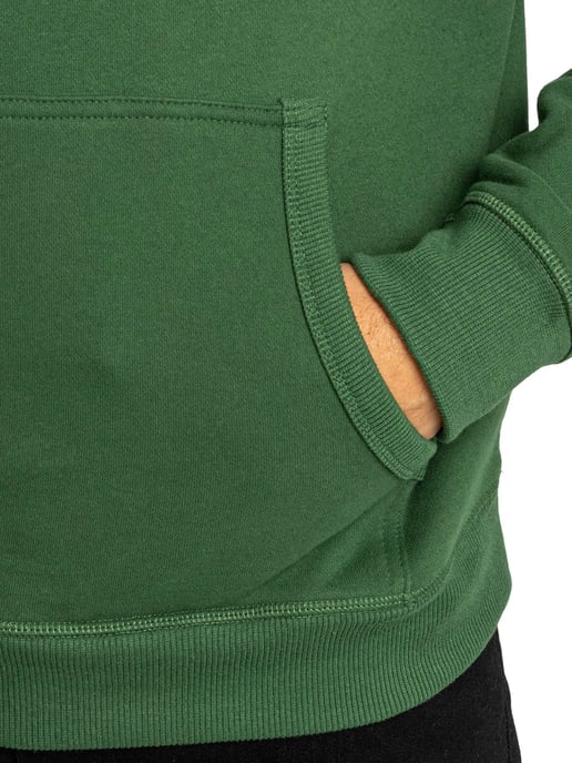 Superdry Logotipo Esencial Sudadera Con Capucha, Verde - Image 4