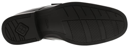 Clarks Huckley Roll Shoes negros para hombres - Image 5