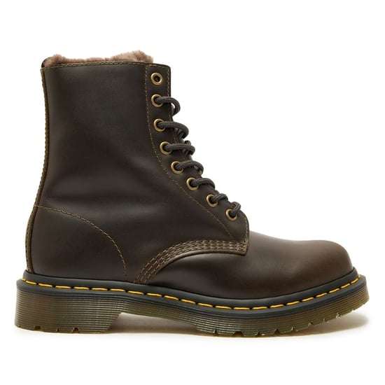 Dr Martens 1460 Serena Faux Fur-Lined Leather Botas - Image 1