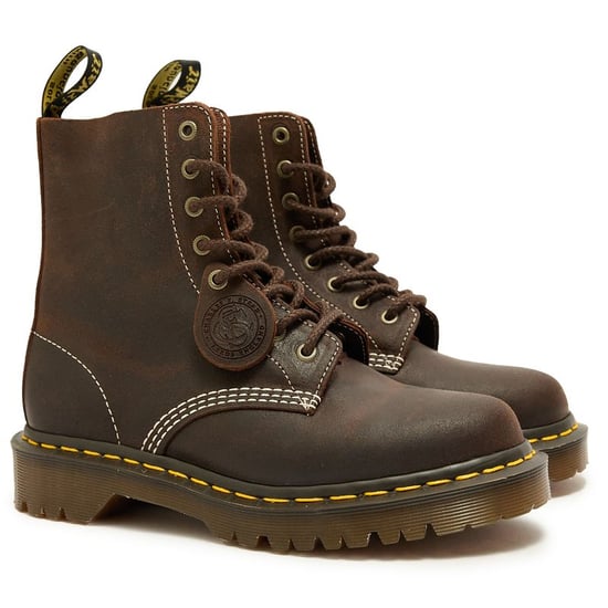 Dr Martens 1460 Wax Commander Leather Lace-Up Botas - Image 2