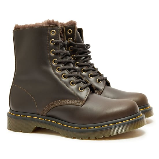 Dr Martens 1460 Serena Faux Fur-Lined Leather Botas - Image 2