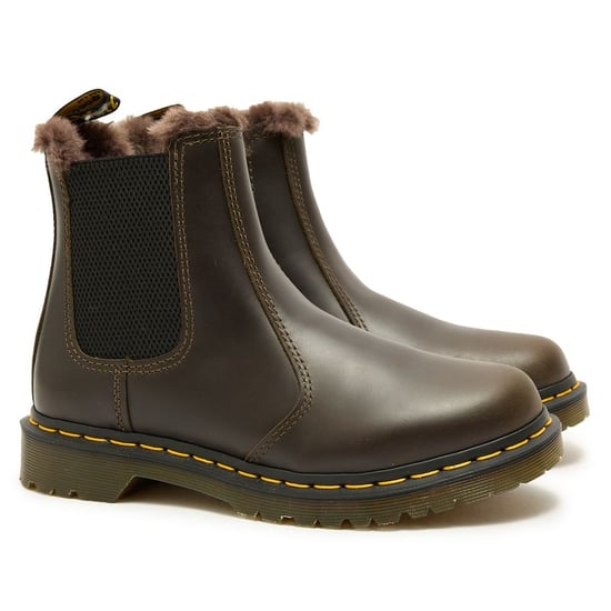 Dr Martens 2976 Leonore Faux Fur-Lined Leather Botas - Image 2