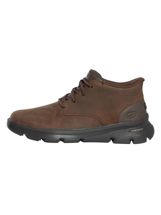 Skechers Botas Garza Ridley De Corte Relajado Y Ajuste Arqueado Sin Cordones, Marrón - Image 2