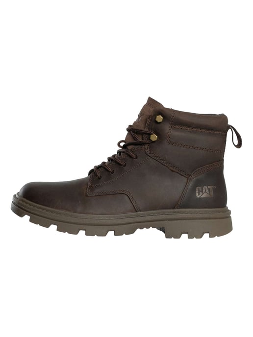 Caterpillar Botas De Cuero De Media Caña Practitioner, Marrón - Image 2