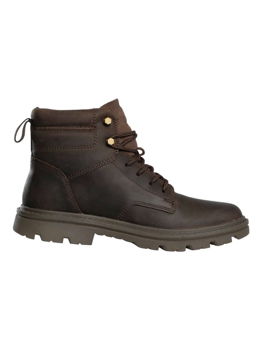 Caterpillar Botas De Cuero De Media Caña Practitioner, Marrón - Image 3