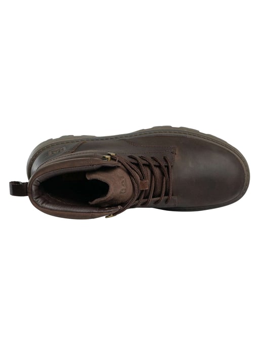 Caterpillar Botas De Cuero De Media Caña Practitioner, Marrón - Image 6