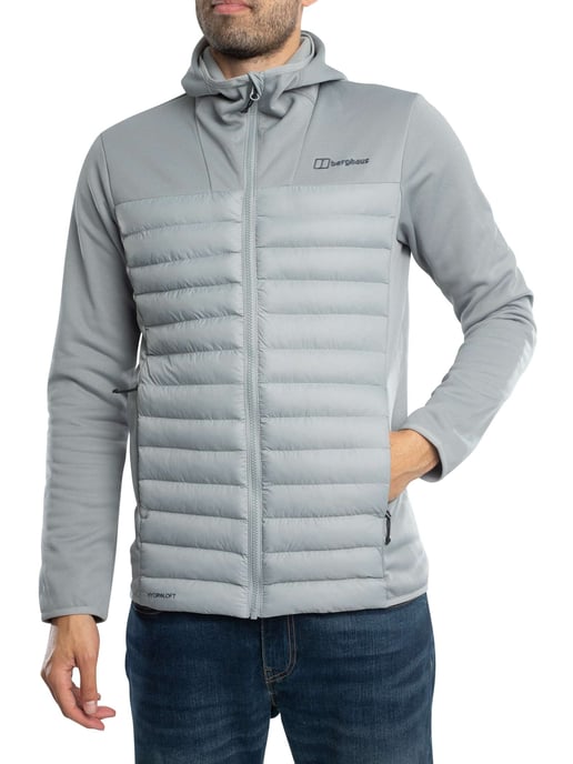 Berghaus Chaqueta Híbrida Con Capucha Vaskye, Gris - Image 2