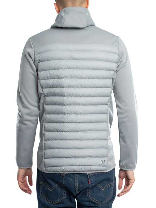 Berghaus Chaqueta Híbrida Con Capucha Vaskye, Gris - Image 3
