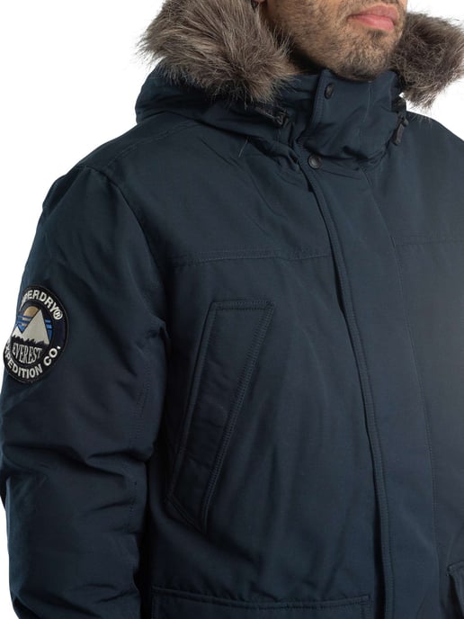 Superdry Chaqueta De Parka Sintética Everest, Azul - Image 5